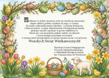 Wesołych Świąt Wielkanocnych